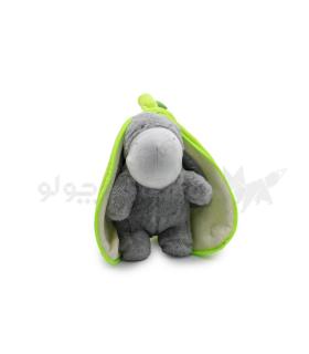 عروسک پولیشی موز سبز سوپرایزی الاغ 30 سانت کد | پولیشی | شازده کوچولو