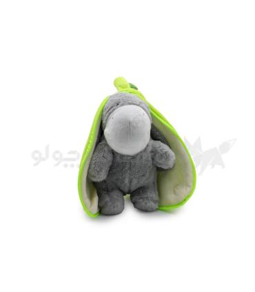 عروسک پولیشی موز سبز سوپرایزی الاغ 30 سانت کد | پولیشی | شازده کوچولو