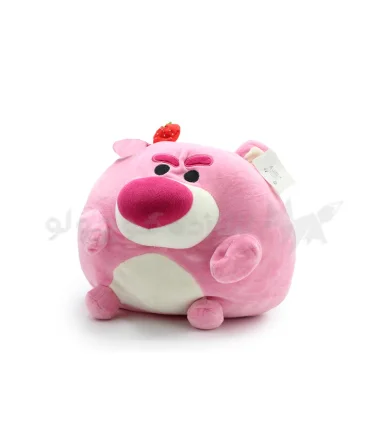 عروسک پولیشی خرس نشسته لباس طرح لاتسو 35 سانت کد: 3315-63