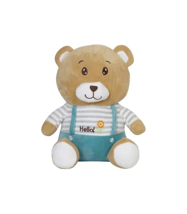 عروسک پولیشی خرس پتو دار کد: 6627-6