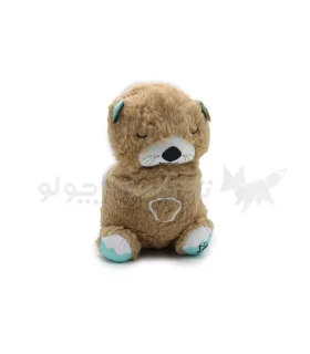 عروسک پولیشی خرس خوابیده خروپوف کن کد: B24-0341