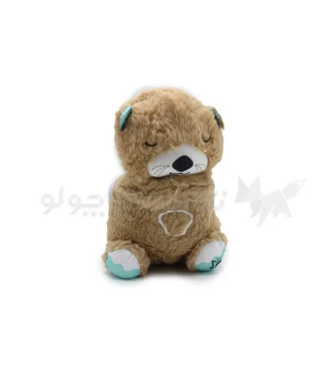 عروسک پولیشی خرس خوابیده خروپوف کن کد: B24-0341