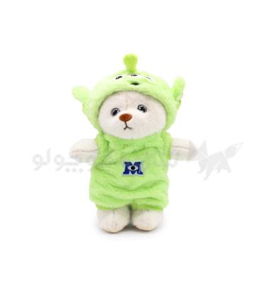 عروسک پولیشی خرس لباس دار بیگانگان کد: 3315-8 | پولیشی | شازده کوچولو