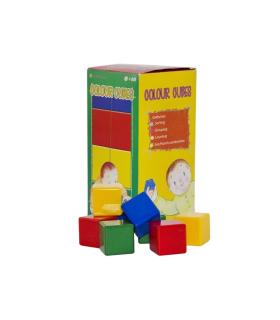 مکعب های رنگی کوچک 16 قطعه | فکری | شازده کوچولو