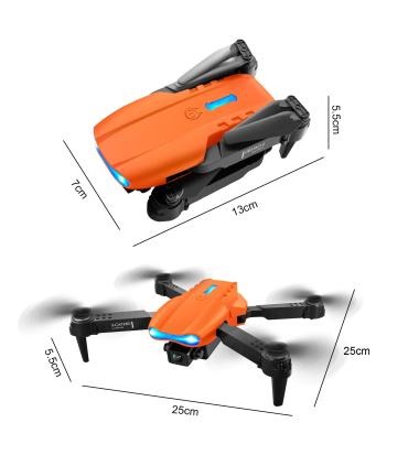 کواد کوپتر دوربین دار تاشو کد: E99 | هواپیما و پهباد | شازده کوچولو