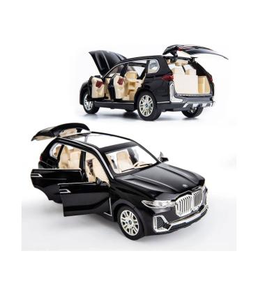 ماشین فلزی 1:24 بی ام دبلیو X7 دودزا رنگ مشکی | ماشین بازی | شازده کوچولو