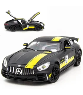 ماشین فلزی 1:24 مرسدس AMG GTR دودزا رنگ مشکی کد: CZ30AD