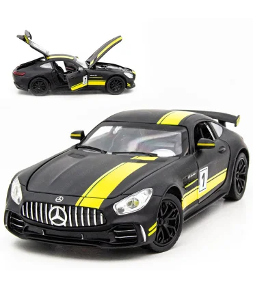ماشین فلزی 1:24 مرسدس AMG GTR دودزا رنگ مشکی کد: CZ30AD