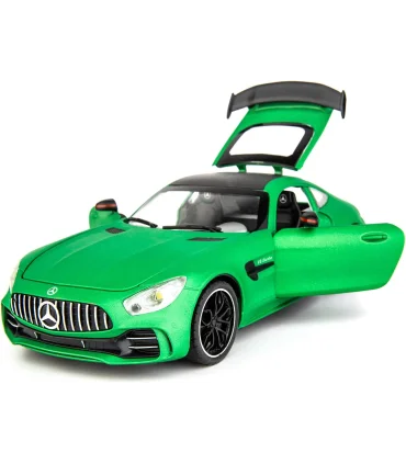 ماشین فلزی 1:24 مرسدس AMG GTR دودزا رنگ سبز مات کد: CZ30AD | CHE ZHI | | شازده کوچولو