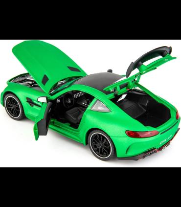 ماشین فلزی 1:24 مرسدس AMG GTR دودزا رنگ سبز م | ماشین بازی | شازده کوچولو