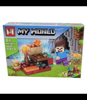 لگو 40 قطعه ماینکرفت M کد: MG588-1 | لگو بازی | شازده کوچولو