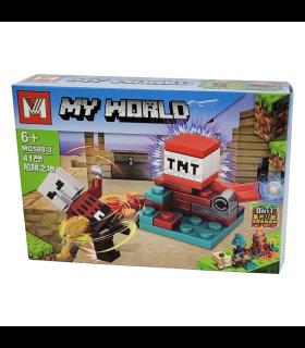 لگو 41 قطعه ماینکرفت M کد: MG588-3 | لگو بازی | شازده کوچولو