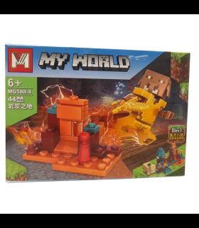 لگو 44 قطعه ماینکرفت M کد: MG588-4 | لگو بازی | شازده کوچولو