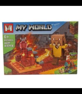 لگو 46 قطعه ماینکرفت M کد: MG588-6 | لگو بازی | شازده کوچولو