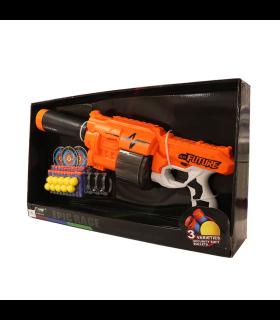 تفنگ تیرابری و توپ پرتاب کن باتری خور کد: G9 | تفنگ بازی | شازده کوچولو