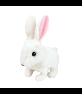 خرگوش پولیشی باتری خور صدا دار کد: 1019 | عروسک بازی | شازده کوچولو