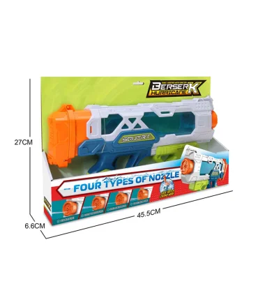 تفنگ آبپاش 4 حالت روکارتی بزرگ کد: 648-111