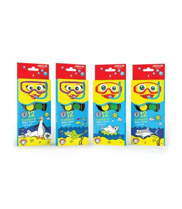 آبرنگ 12 رنگ آریا کد: 5008