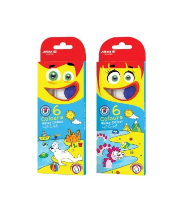 آبرنگ 6 رنگ آریا کد: 5001