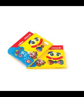 خمیر بازی 10 رنگ جعبه مقوایی آریا کد: 1048