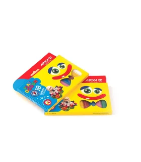 خمیر بازی 10 رنگ جعبه مقوایی آریا کد: 1048