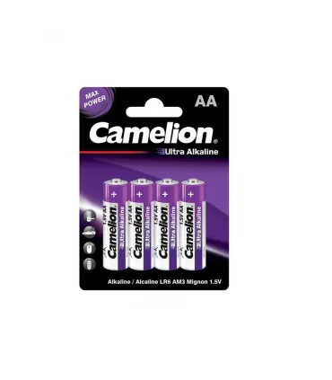 باتری AA اولترا آکالاین کملیون 4 عددی کد: LR6-BP4UT