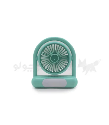 پنکه و چراغ خواب شارژی کد: 260-3