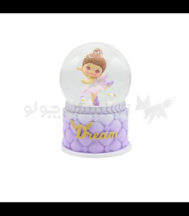 گوی بزرگ موزیکال پمپی چرخان طرح دختر بالرین | خانه | شازده کوچولو