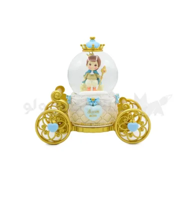 گوی بزرگ موزیکال پمپی چرخان کالسکه ای طرح شازده کوچولو