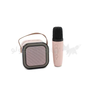 میکروفون و اسپیکر بلوتوثی چراغ دار کد: 1616-8