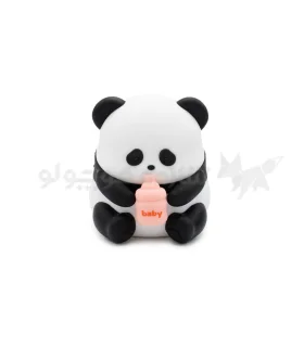 چراغ خواب سیلیکونی مدل پاندا با شیشه شیر کد: YH-304