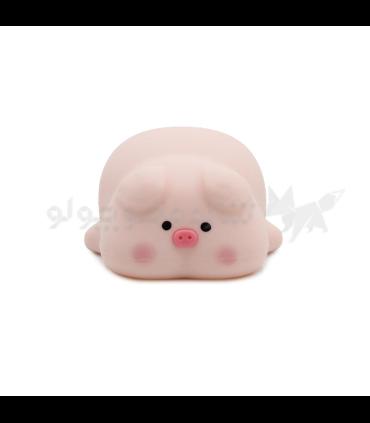 چراغ خواب سیلیکونی مدل خوک خوابیده کد: YH-308 | چراغ مطالعه | شازده کوچولو