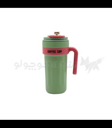 تراول ماگ 650 میل دسته دار با دماسنج کد: SW-1 | ماگ و لیوان | شازده کوچولو