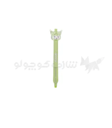 ماژیک هایلایتر فشاری سبز طرح کرومی کد: A3165