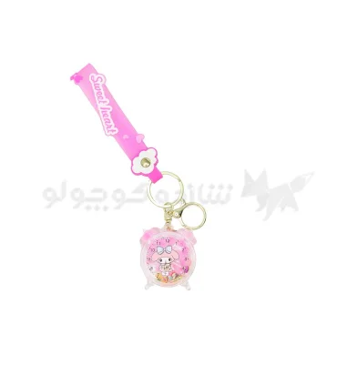 جاکلیدی آکواریومی مدل ساعت طرح کیتی