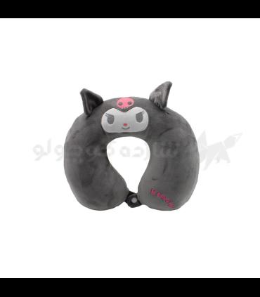 بالشت دور گردن طرح کرومی خاکستری نانو | خانه | شازده کوچولو