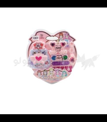 ست آرایشی و طراحی ناخن طرح قلب طلقی کد: 1688- | نقش بازی | شازده کوچولو