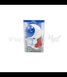 جاقلمی رومیزی دونه برفی اسکویشی دار طرح فضانو | لوازم التحریر | شازده کوچولو