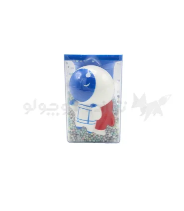 جاقلمی رومیزی دونه برفی اسکویشی دار طرح فضانورد UNIK