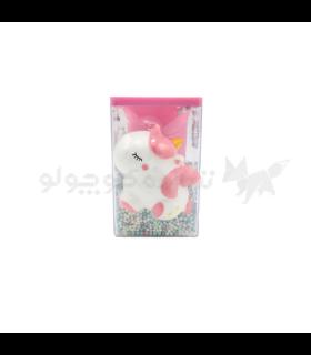 جاقلمی رومیزی دونه برفی اسکویشی دار طرح پونی  | لوازم التحریر | شازده کوچولو