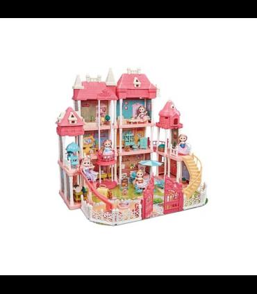 ست خانه ویلایی ساختنی موزیکال چراغ دار کد: 66 | خاله بازی | شازده کوچولو