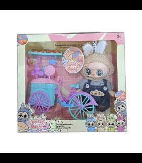 عروسک لبوبو جعبه ای لباس دوبنده SMILE کد: AZ7 | عروسک بازی | شازده کوچولو