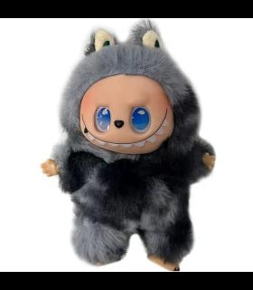 عروسک لبوبو خاکستری اورجینال پاپ مارت کد:4600 | عروسک بازی | شازده کوچولو