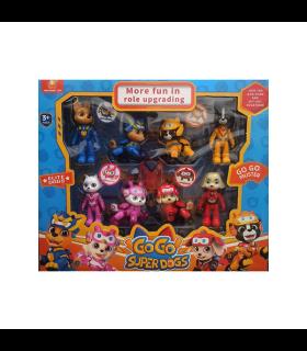 شخصیت سگ های نگهبان 8 عددی کد: GG803 | فیگور | شازده کوچولو