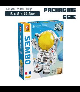 لگو 518 قطعه فضانورد SEMBO BLOCK کد: 203017 | لگو و ساختنی | شازده کوچولو