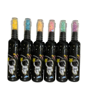 ماژیک هایلایتر 6 عددی بزرگ کهکشانی طرح فضانورد کد: DL-2028A