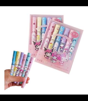 ماژیک هایلایتر 6 رنگ طرح شخصیت های سانریو کد: | ماژیک | شازده کوچولو