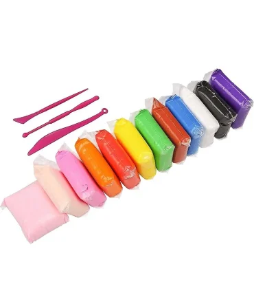 خمیر سبک 12 رنگ نواس کد: 3312