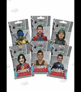 بسته کیمدی فوتبال 2026 Champs- پک 6 تایی ویژه کلکسیونر های نقره ای