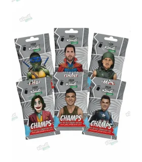 بسته کیمدی فوتبال 2026 Champs- پک 6 تایی ویژه کلکسیونر های نقره ای